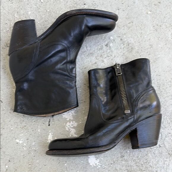Frye Leather Ankle Boots - Picture 1 of 8
